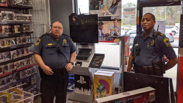 GameStop COVID-19 novel coronavirus police, Athens, Georgia